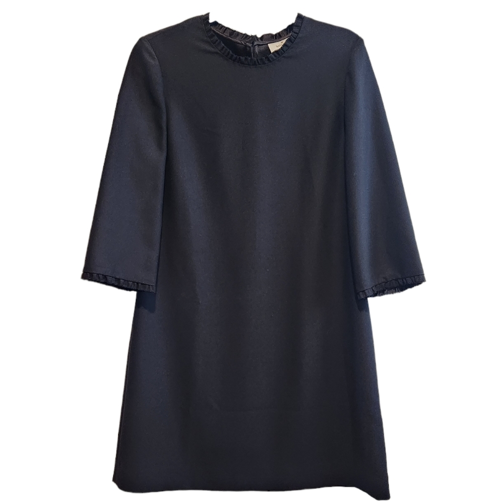 Kate Spade Black Sleeved Shift Dress